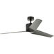 Almere 56 inch Satin Black Ceiling Fan