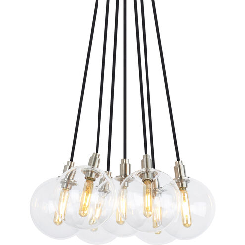 Sean Lavin Gambit LED 15 inch Satin Nickel Chandelier Ceiling Light in LED 90 CRI 2700K