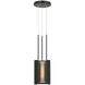 Anne-Marie Barton Armise LED 7.5 inch Matte Carbon Pendant Ceiling Light