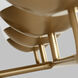 Alvin 4 Light 33.38 inch Satin Brass Bath Vanity Wall Light