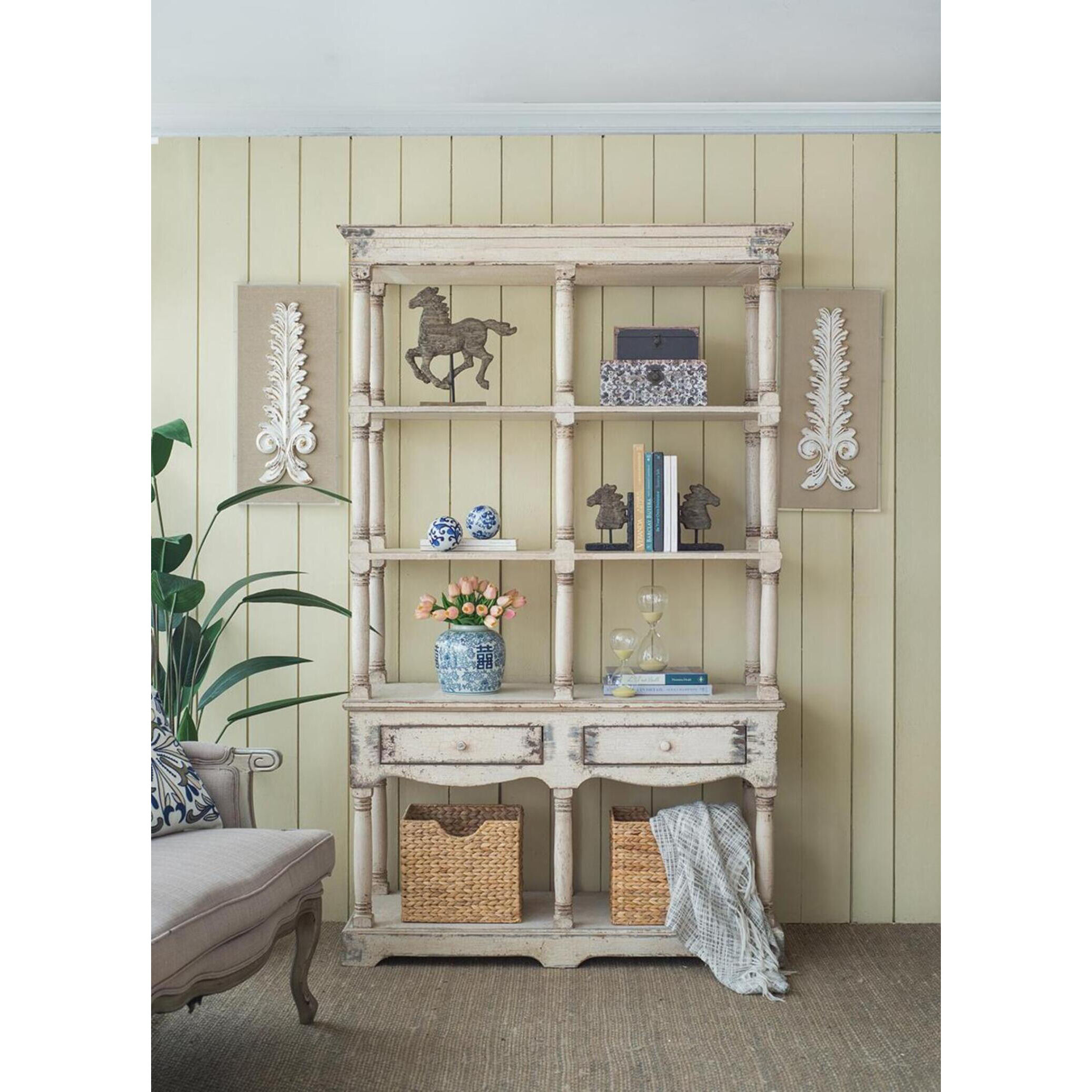Adela White Bookcase