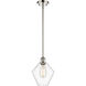 Ballston Cindyrella 1 Light 8 inch Polished Nickel Mini Pendant Ceiling Light in Incandescent, Clear Glass