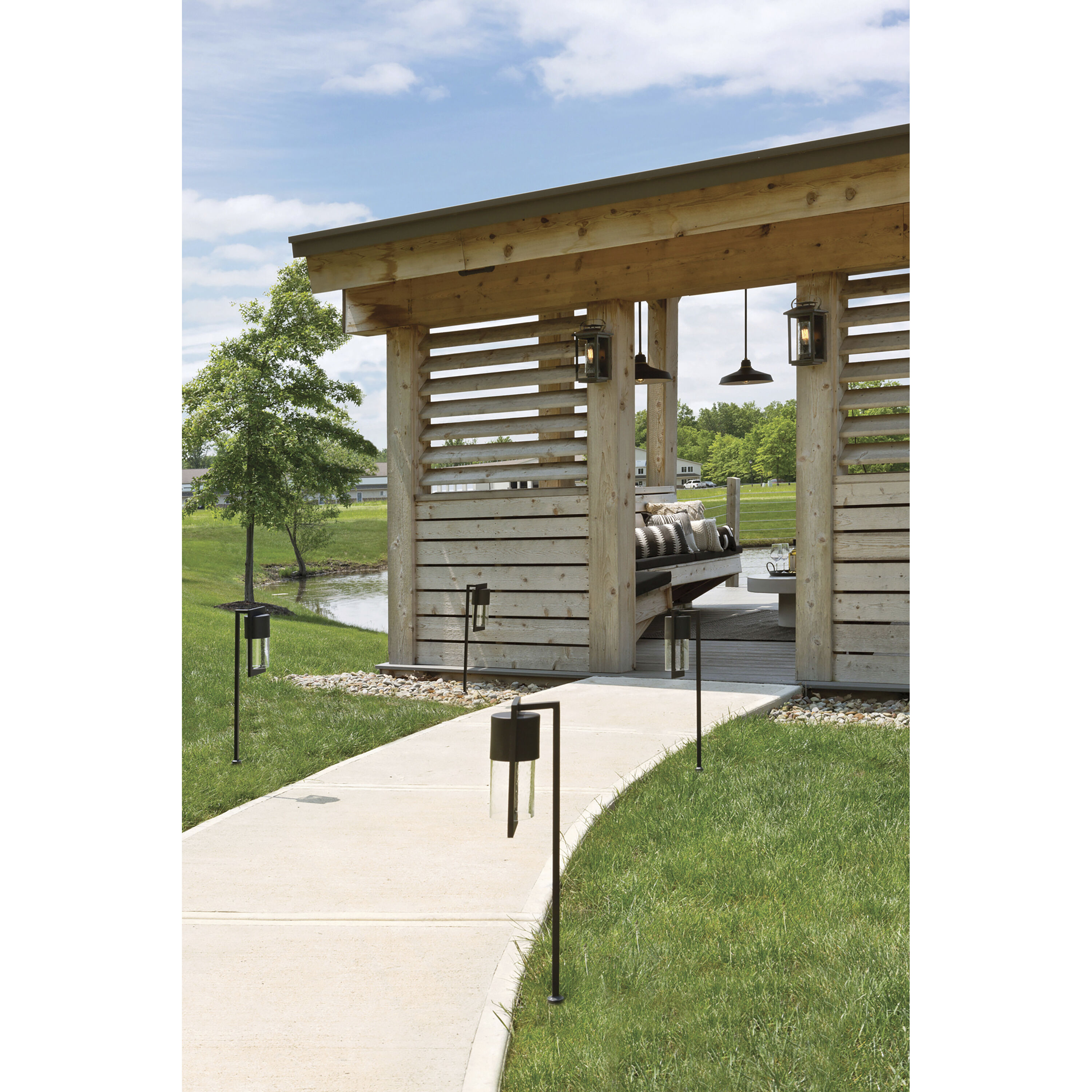 Coastal Elements Atwater Outdoor Wall Mount Lantern in Black, Non-LED, Small