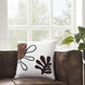 Erin 20 inch White and Multi Pillow