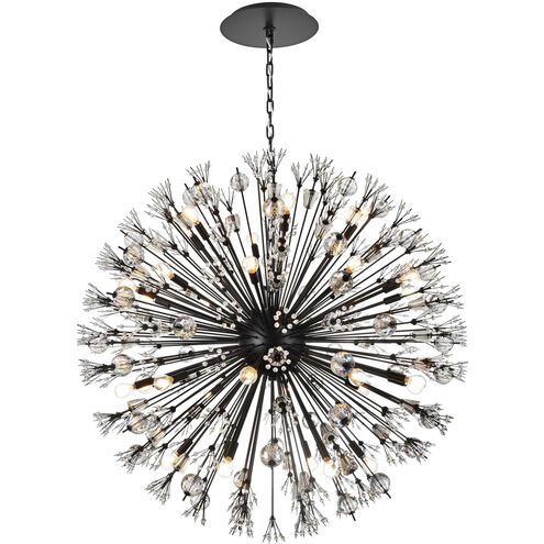 Vera 32 Light 44 inch Black Pendant Ceiling Light