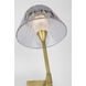 Waterford Blaze Sconce Wall Light in Natural Brass