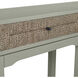 Sawyer 48 X 12 inch Evergreen Fog with Natural Console Table