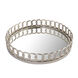 Pelitere Silver with Clear Tray