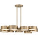 Talamanca LED 32 inch Noble Brass Chandelier Ceiling Light