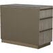 Gillespie Brushed Grey / Stained Brass Chest