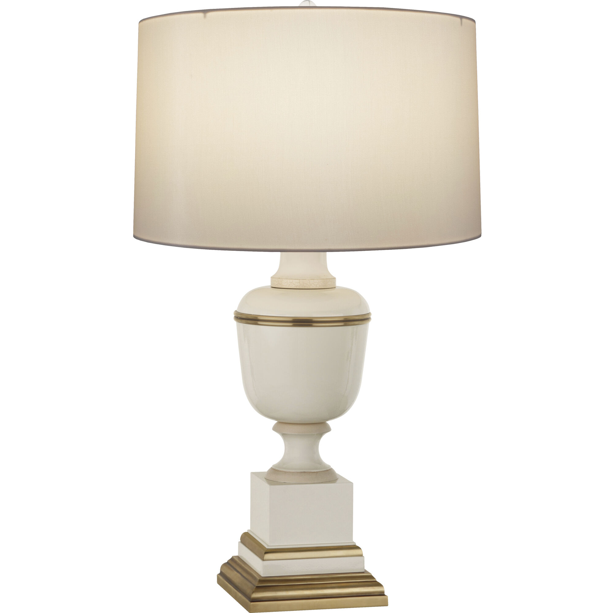 Robert Abbey 2601X Annika 29.5 inch 150 watt Ivory Table Lamp Portable Light in Cloud Cream Silk