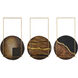 Cameron Multi - Brown and Copper Mustard Wall Art