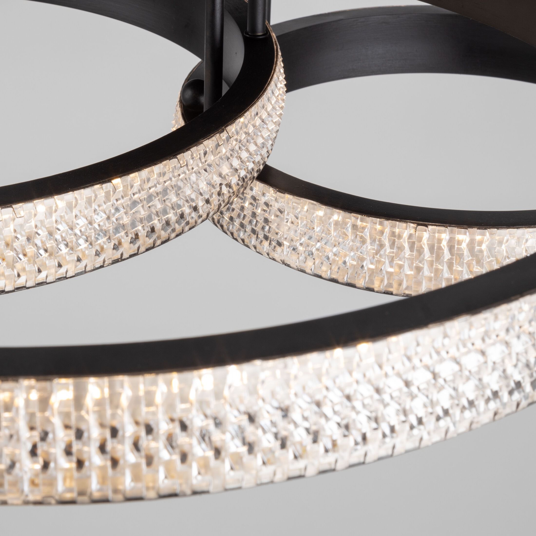 Nova 20.8 inch Matte Black Flush Mount Ceiling Light