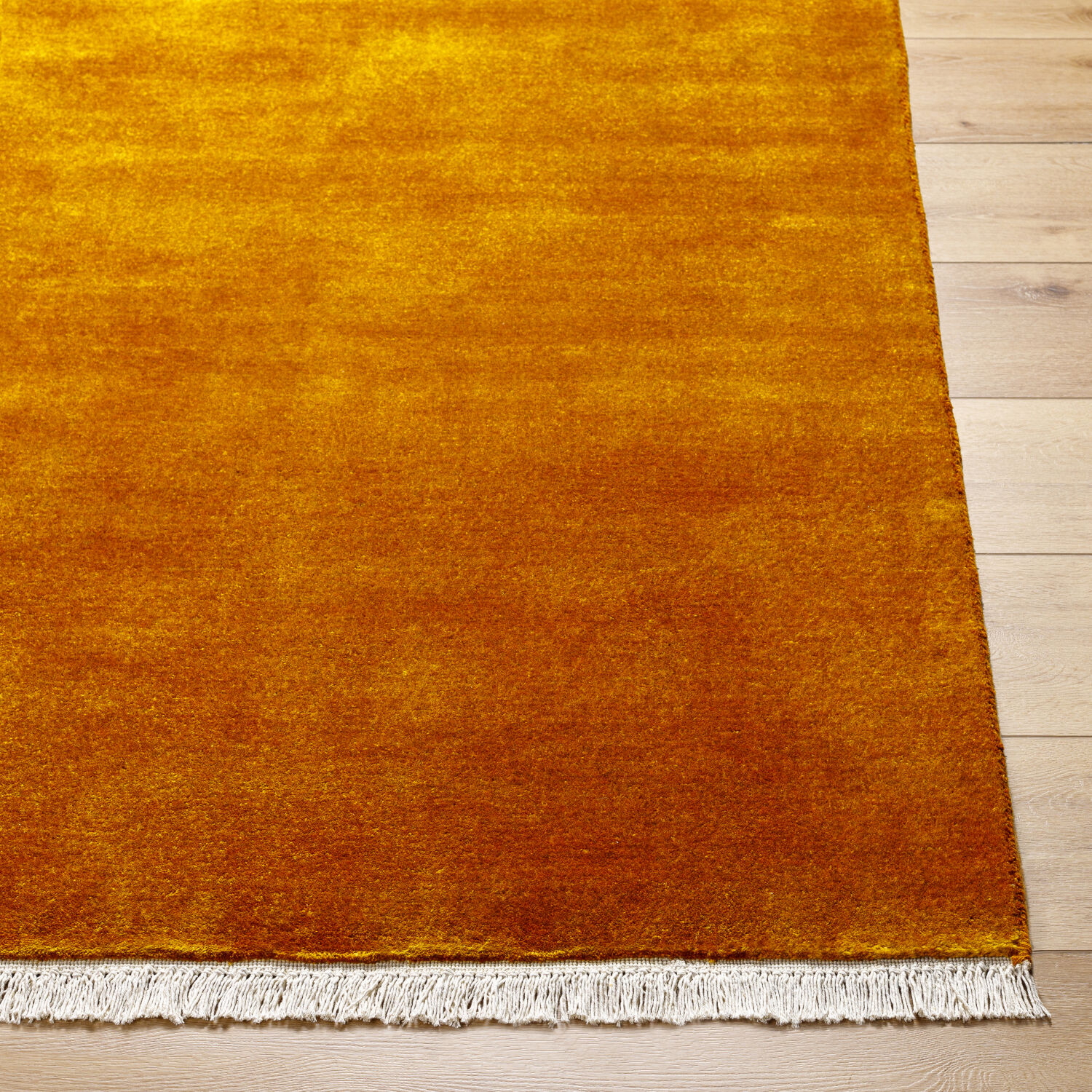 Evergreen 108 X 72 inch Rust Handmade Rug in 6 x 9