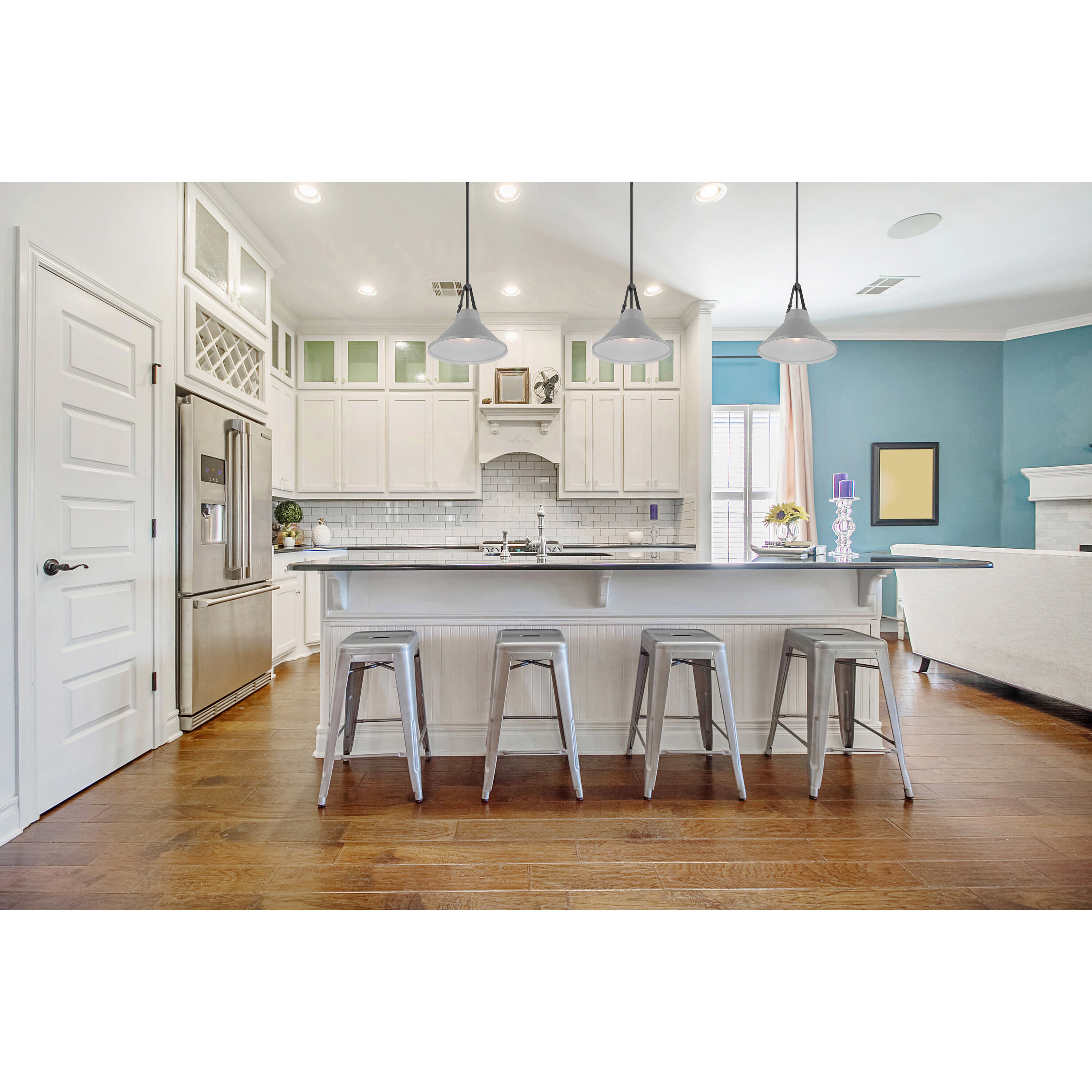 Zelda 1 Light 14 inch Black Pendant Ceiling Light