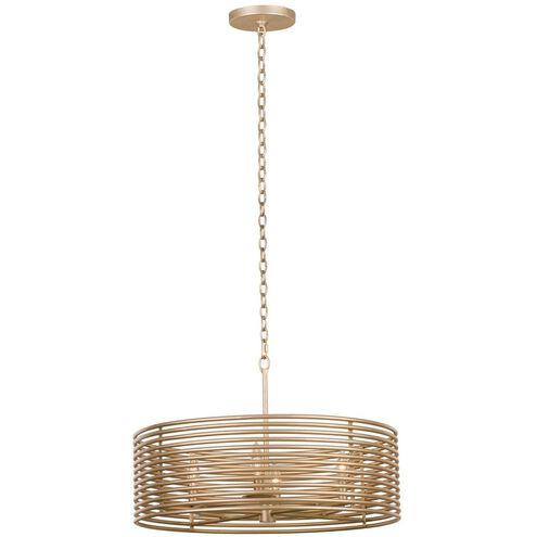 Emery 4 Light 24 inch Modern Gold Pendant Ceiling Light