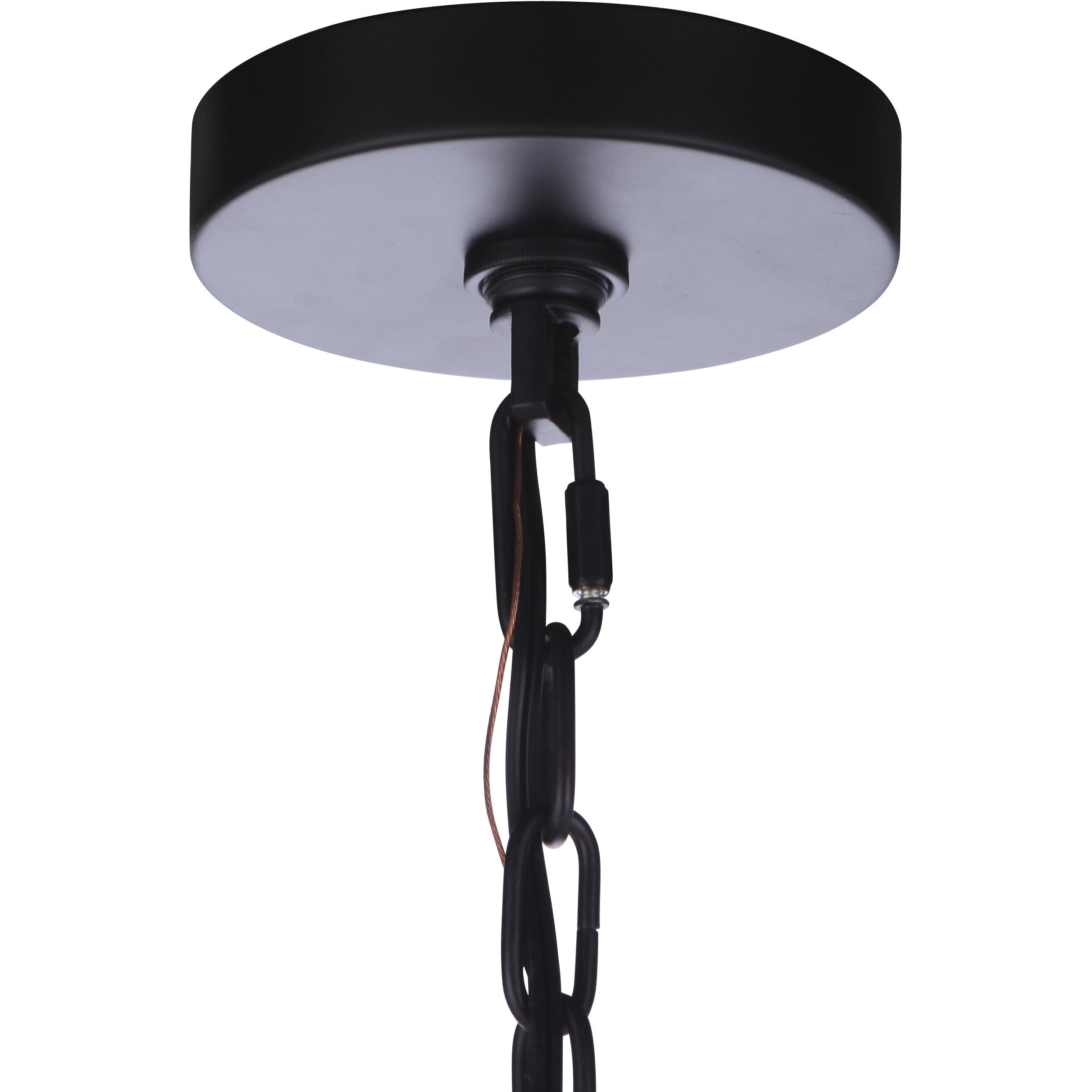 Elliot 5 Light 16 inch Flat Black Pendant Ceiling Light