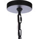 Elliot 5 Light 16 inch Flat Black Pendant Ceiling Light