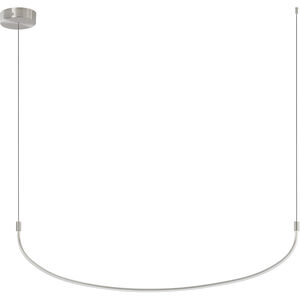 Talis 47.25 inch Brushed Nickel Linear Pendant Ceiling Light