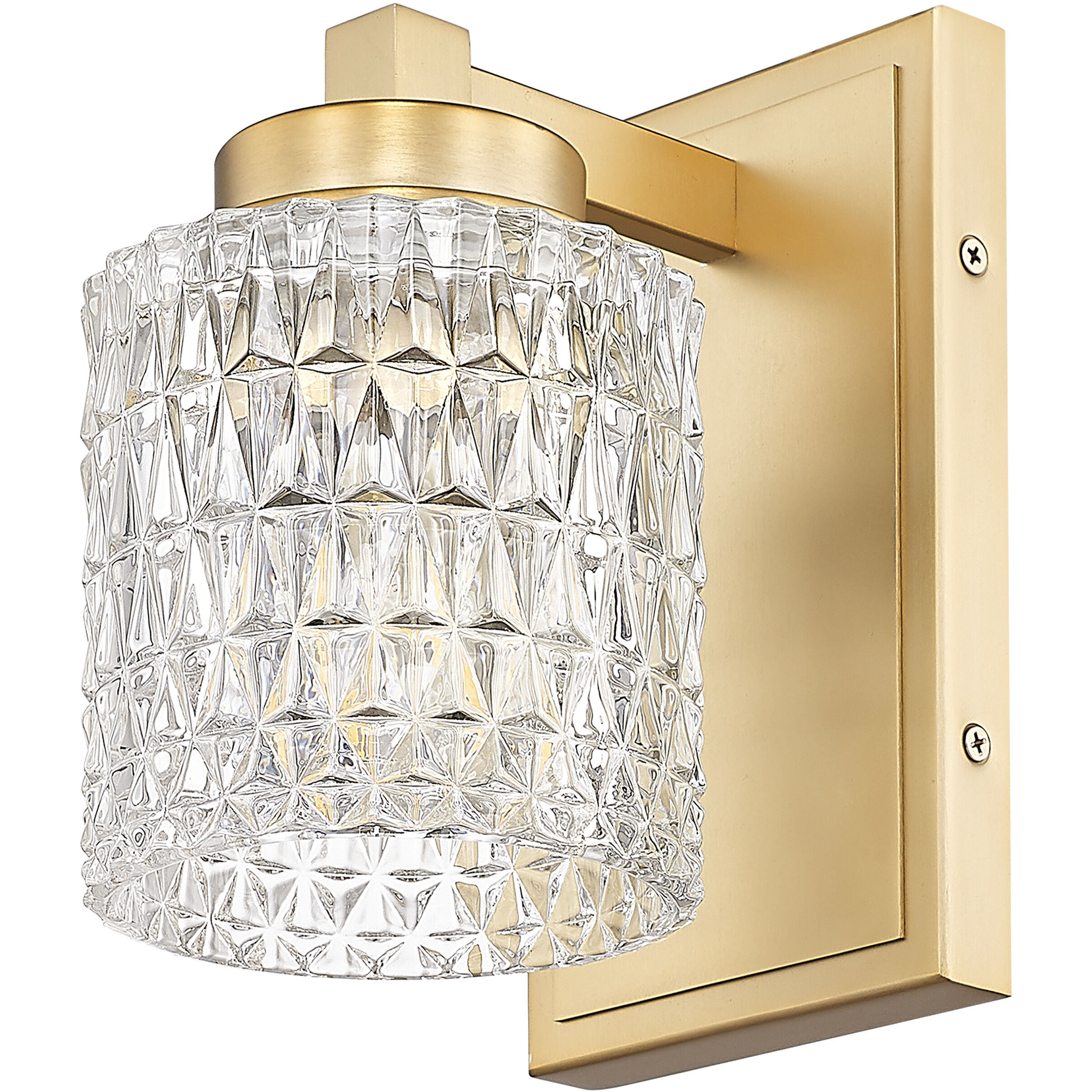 Jacqueline Wall Sconce Wall Light in Modern Gold