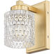 Jacqueline Wall Sconce Wall Light in Modern Gold
