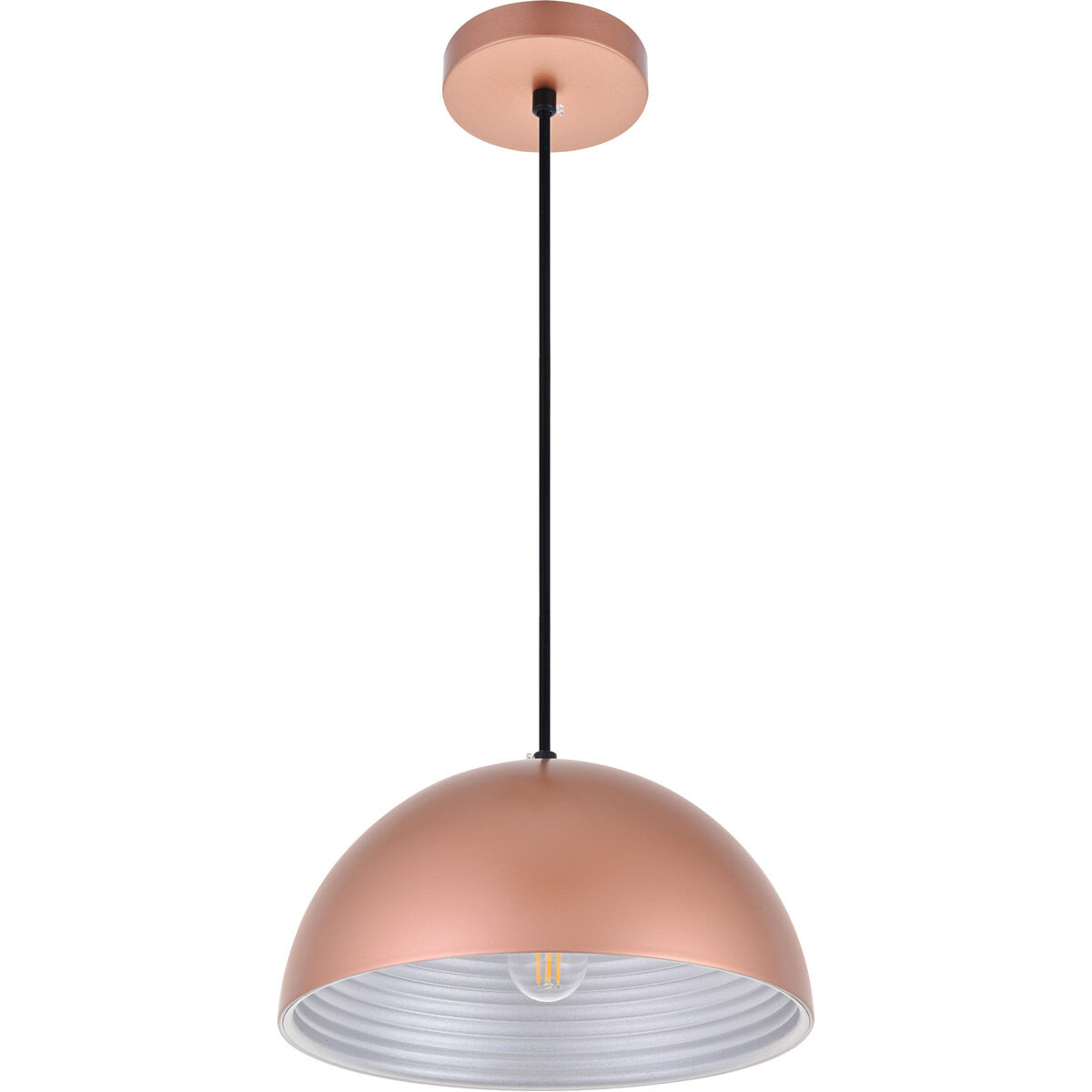 Circa 1 Light 11.5 inch Honey Gold Pendant Ceiling Light