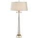 Wildwood 37 inch 60 watt Clear Table Lamp Portable Light