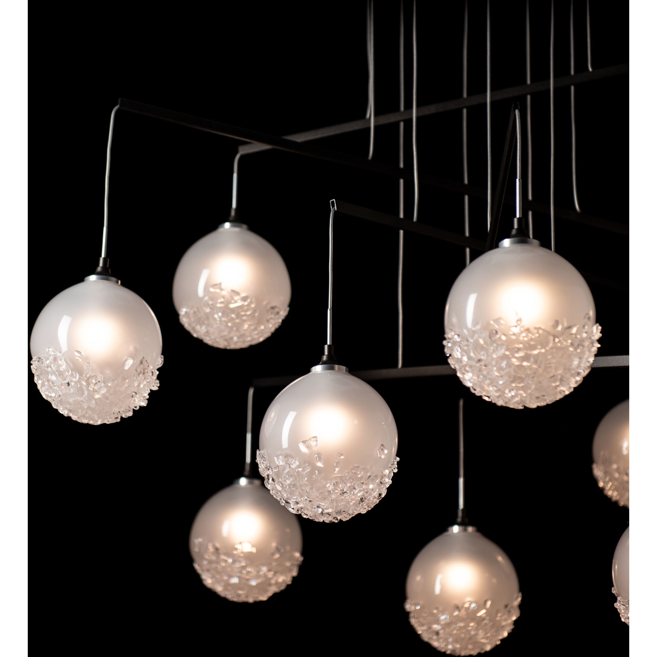 Fritz 10 Light 37.4 inch Oil Rubbed Bronze Mobile Pendant Ceiling Light