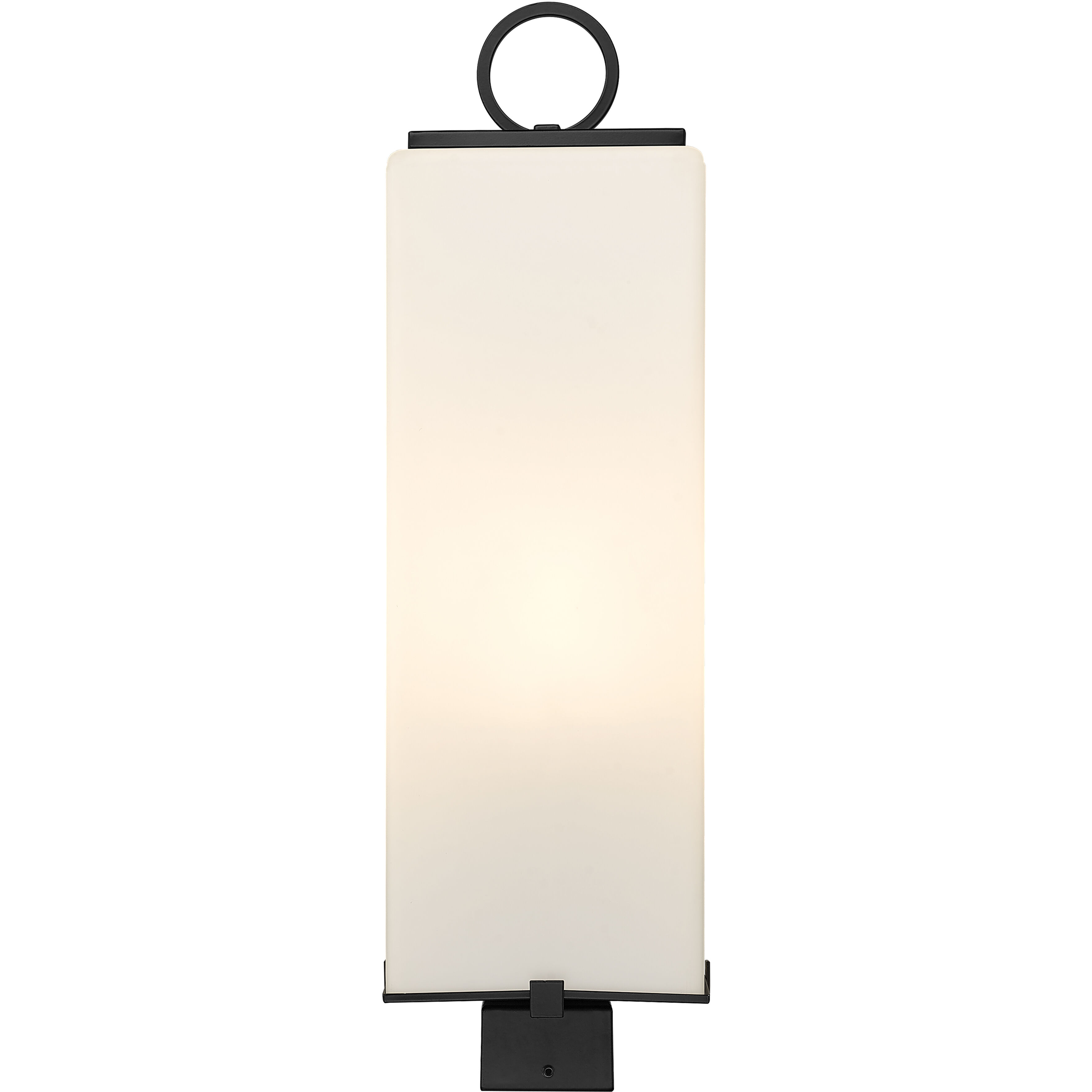 Sana 3 Light 26.25 inch Black Outdoor Post Mount Fixture