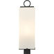 Sana 3 Light 26.25 inch Black Outdoor Post Mount Fixture