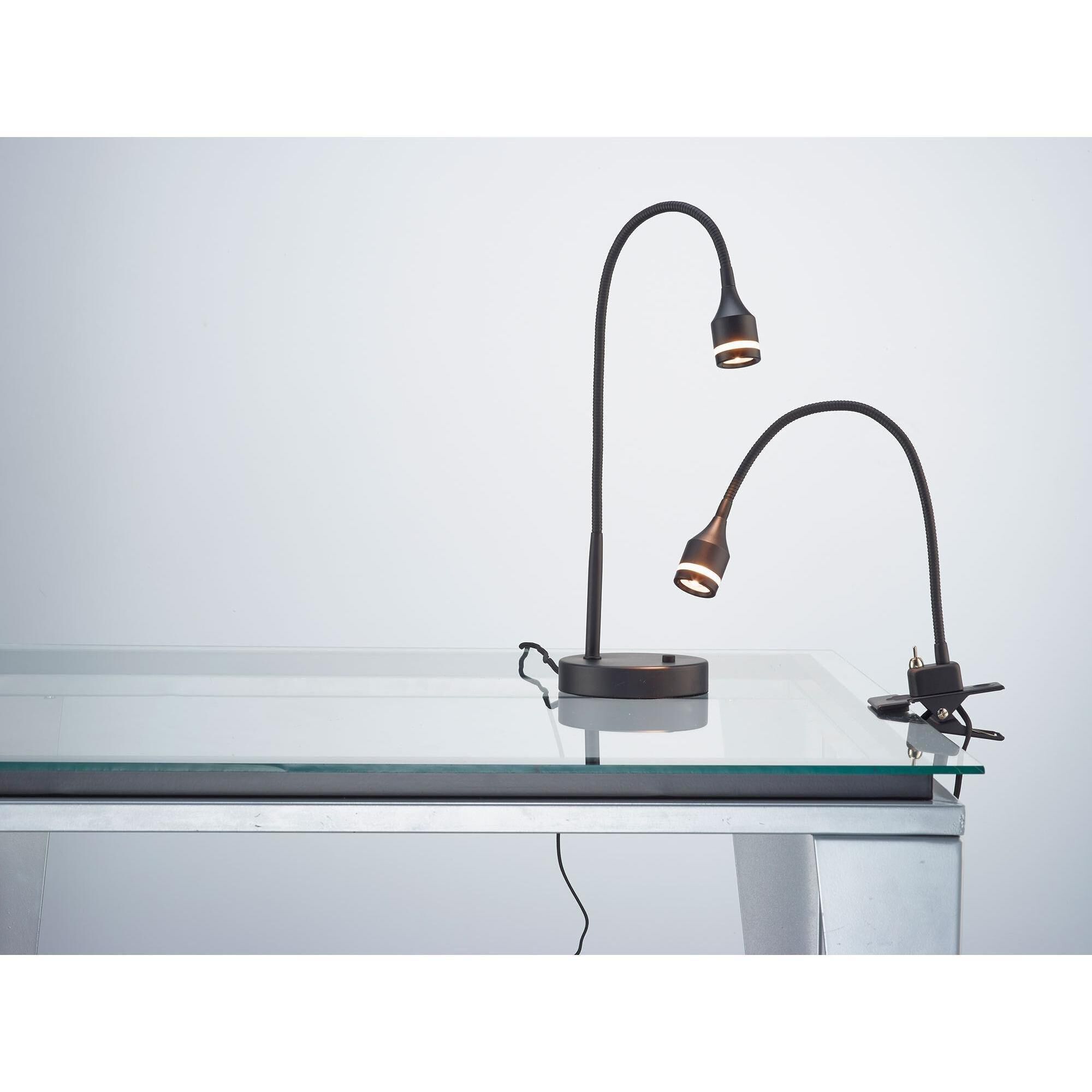 Prospect 11 inch 3.00 watt Black Desk Lamp Portable Light