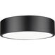 Coronado LED 16 inch Matte Black Flush Mount Ceiling Light