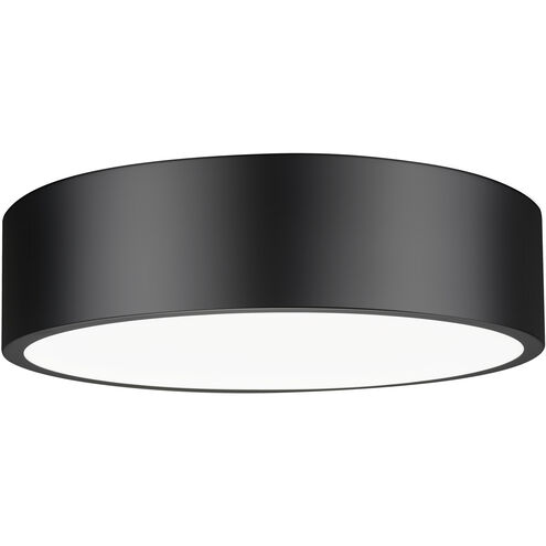Coronado LED 16 inch Matte Black Flush Mount Ceiling Light