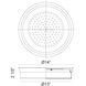Navo LED 14 inch Chrome Flush Mount Ceiling Light