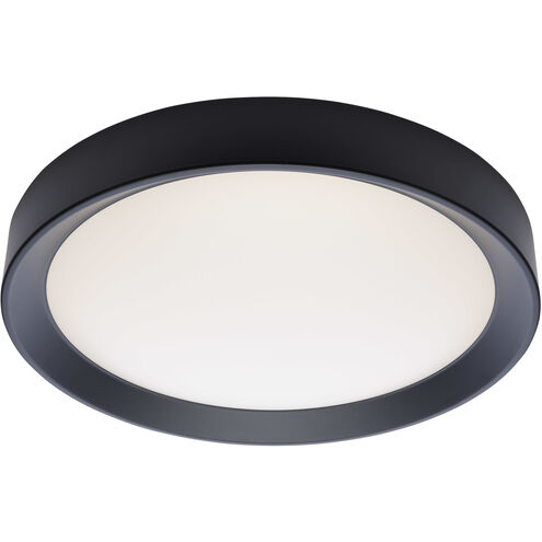 Selene LED 16.61 inch Black Flush Mount Ceiling Light