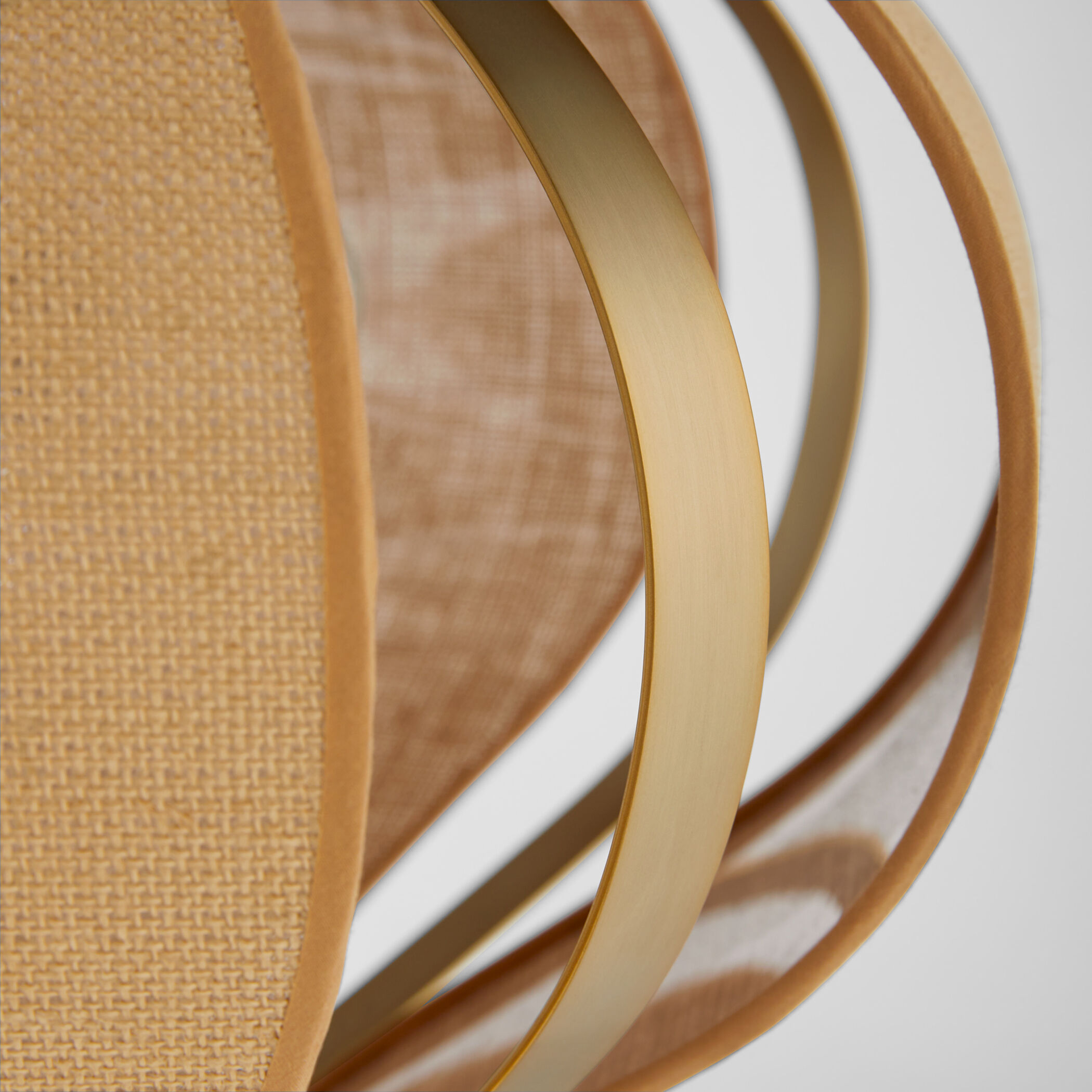 Monroe 3 Light 24 inch Aged Brass Pendant Ceiling Light