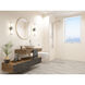 Warwick LED 18.5 inch Brushed Nickel Bathroom Vanity Wall Light