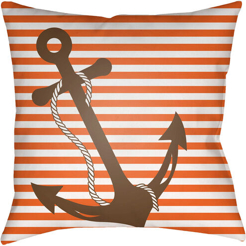 Anchor 18 X 18 inch Outdoor Throw Pillow
