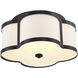 Lacey 3 Light 16 inch Classic Bronze Semi-Flush Ceiling Light, Essentials