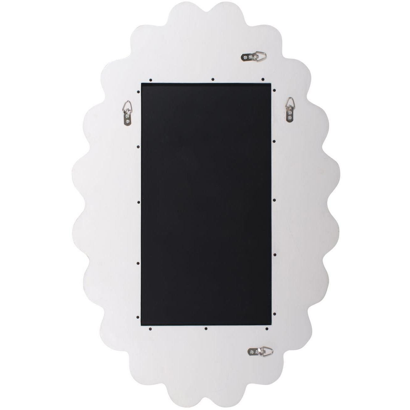 Cloud 36 X 24 inch Red Mirror