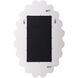 Cloud 36 X 24 inch Red Mirror