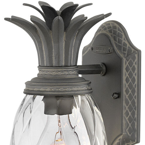 Plantation Outdoor Wall Mount Lantern in Museum Black