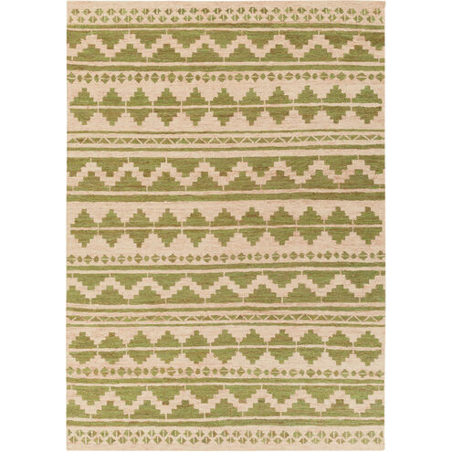 Columbia 132 X 96 inch Grass Green, Khaki Rug