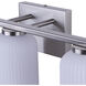 Bram 3 Light 21 inch Brushed Nickel Vanity Fixture Wall Light