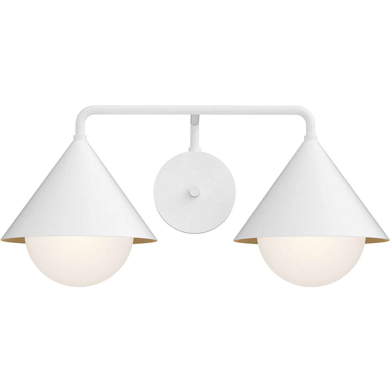 Alora Mood Remy Bath Vanity Light Wall Light in White