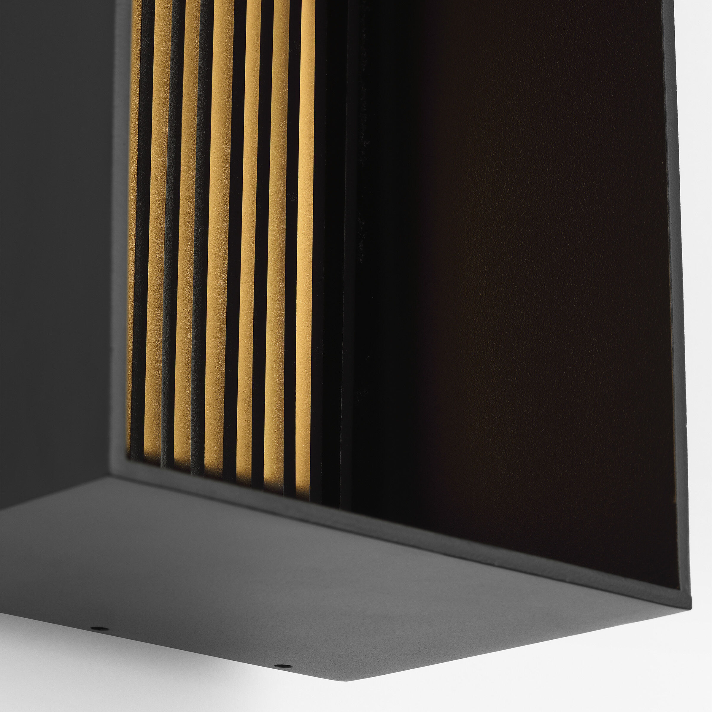 Mick De Giulio Strum LED 28.1 inch Outdoor Black Outdoor Wall Light