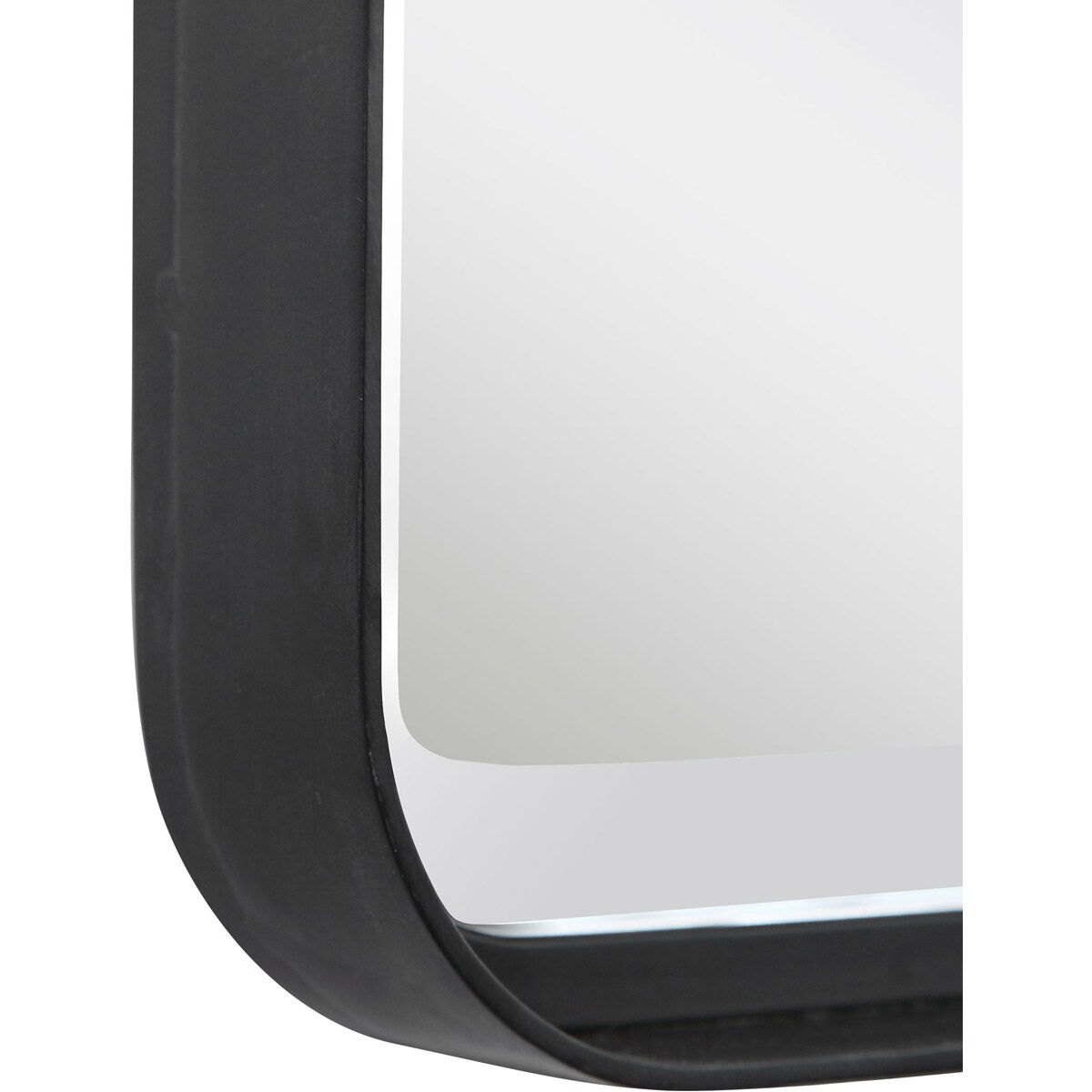 Croften 30.25 X 20.25 inch Black Vanity Mirror