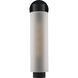 Drew & Jonathan Ridge 1 Light 20 inch Textured Black Outdoor Wall Light in Standard