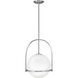 Somerset 1 Light 15.5 inch Brushed Nickel Indoor Pendant Ceiling Light