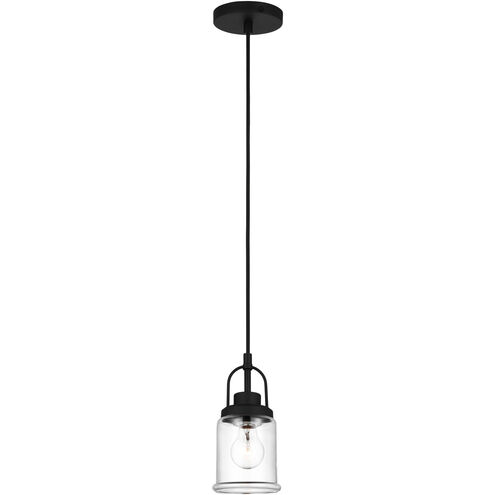 Anders 1 Light 4.75 inch Midnight Black Mini-Pendant Ceiling Light